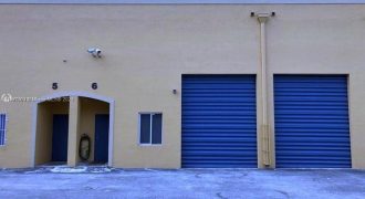 Warehouse FOR RENT Fully A/C’d in nice gated condo area in West Hialeah
